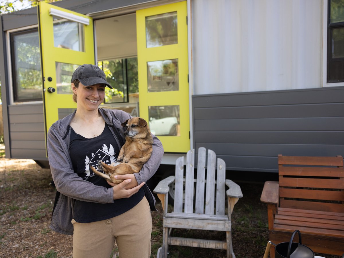 One woman's complicated, costly quest to live in a tiny home on wheels 
