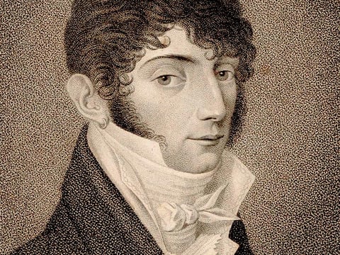 Guitarist and composer Mauro Giuliani (1781-1829)