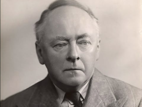 Arnold Bax (1883-1953) in 1942