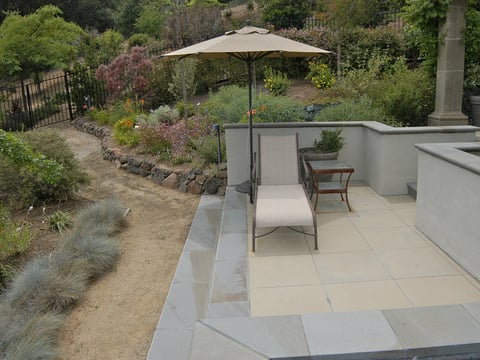 Shade Sail Over Yoga Deck - Eclectic - Landscape - Phoenix - by Tenshon,  LLC