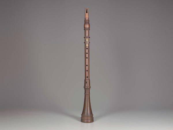 A replica of inventor Johann Denner's clarinet