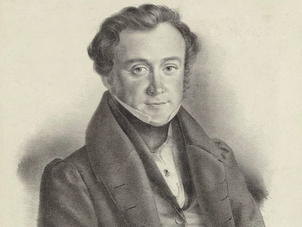 Jan Křtitel Václav Kalivoda (or Johann Kalliwoda) in 1850