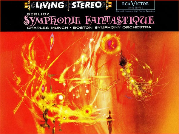 Original album cover art of today's 'Symphonie fantastique' recording