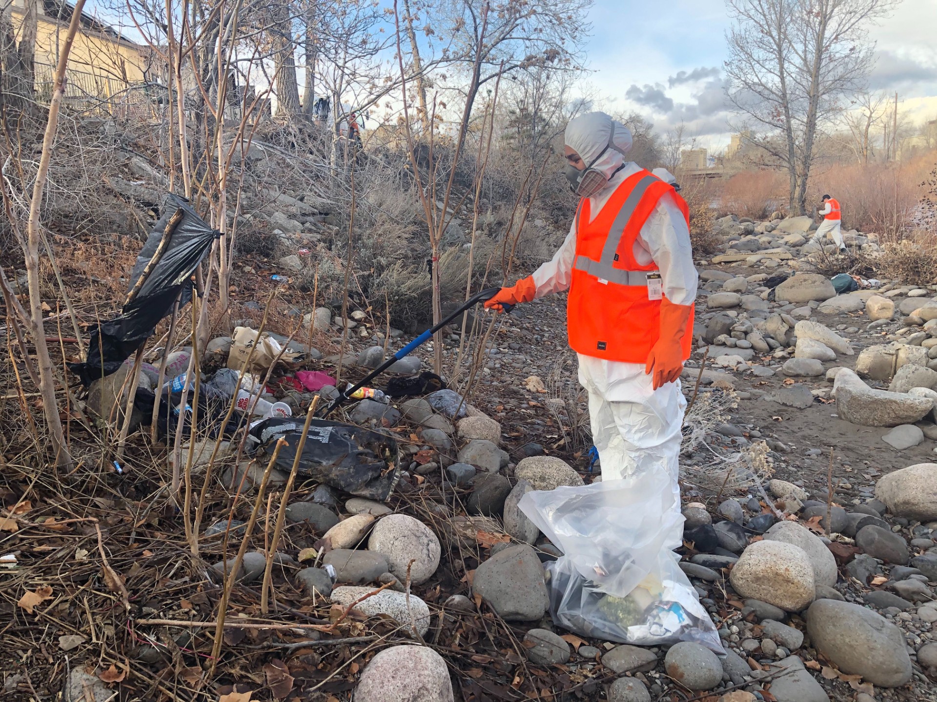 Homeless Camps Along Truckee River Posing Waste Problems For Reno City