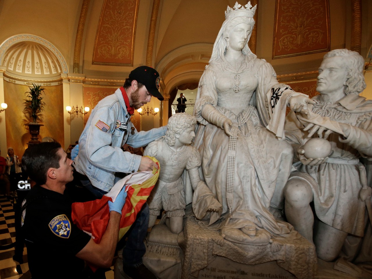 Christopher Columbus Statue Will Be Removed From Inside California’s ...