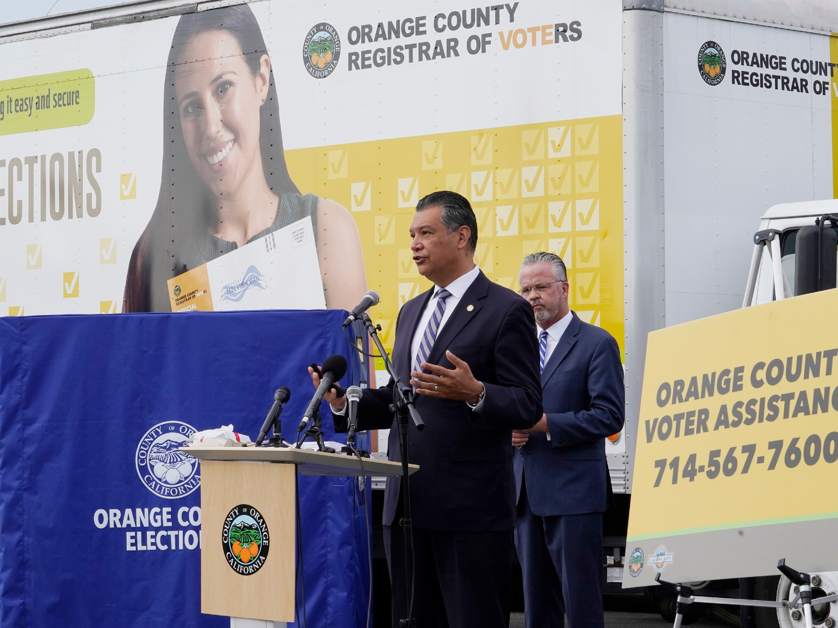 California Secretary Of State Alex Padilla Discusses Voting In-Person ...