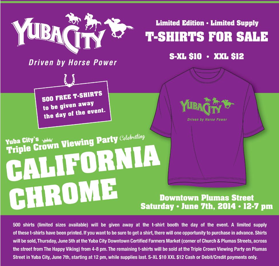 california chrome t shirt