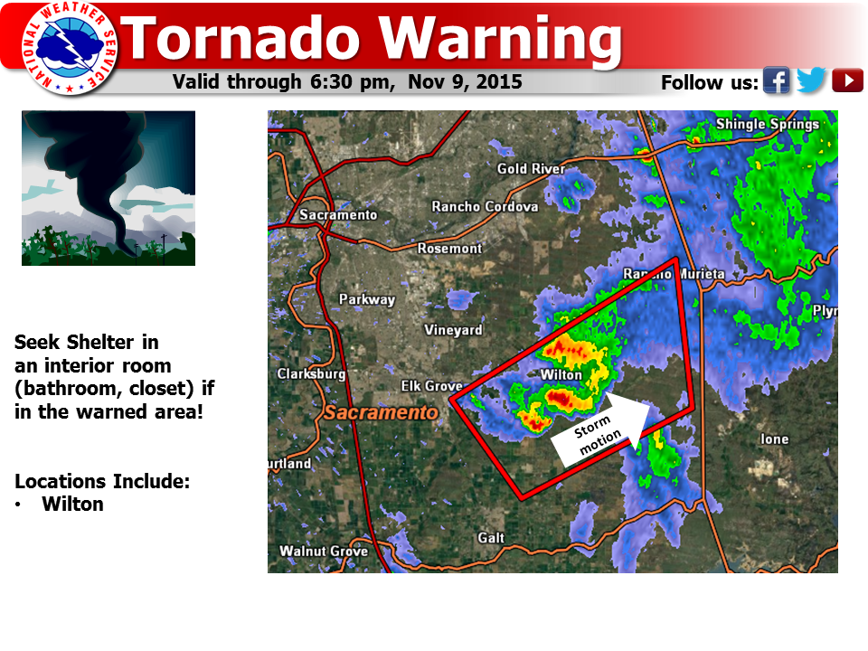 National Weather Service Cancels Tornado Warning