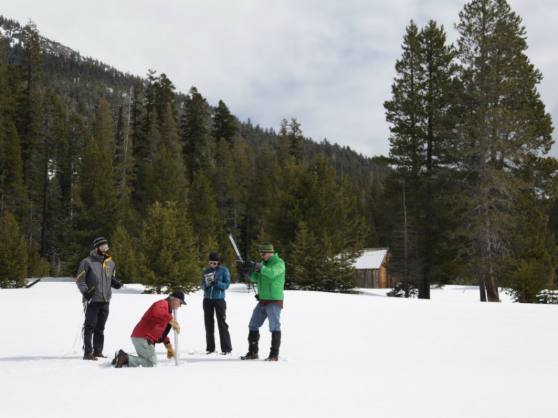 Sierra Nevada Snowpack At 87 Percent Of Normal - capradio.org