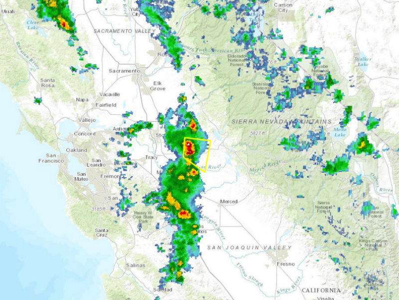 Officials Issue Severe Thunderstorm Warning - capradio.org