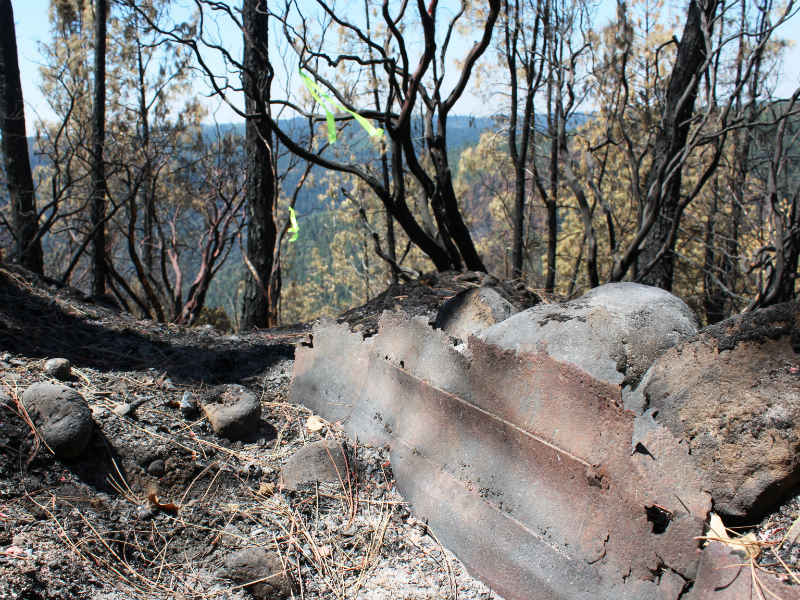 Trailhead Fire Leaves Destruction, Uncovers Intact Archaeological Site 