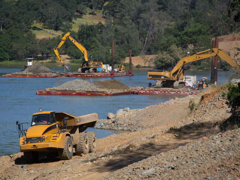 Oroville Spillway Repair Project Moves Into Heavy-Construction Phase ... - 052417OrovilleP