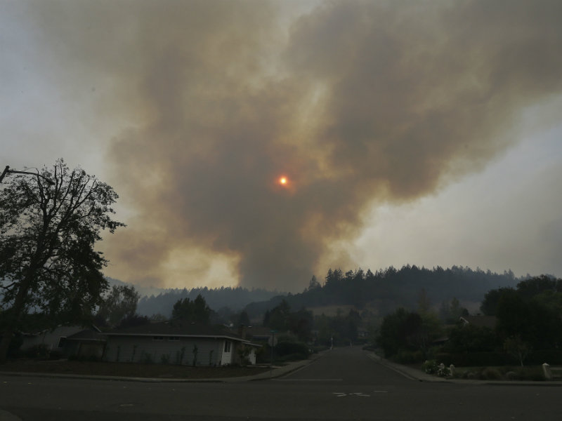 Smoke From Wildfires Creates Unhealthy Air Quality In Region 5924