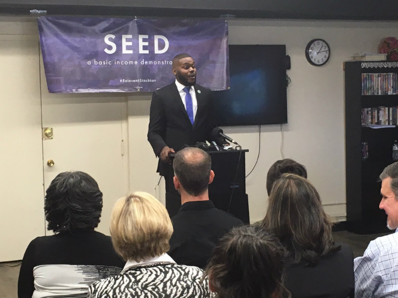 Mayor Michael Tubbs Pilots Universal Basic Income In Stockton